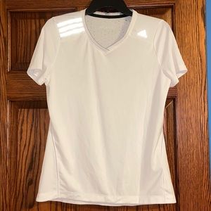 Adidas White Climachill Shirt